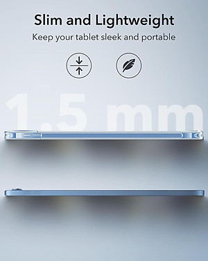 Bao Case ESR Trong Suốt Cho iPad Gen 11 2025 ESR Classic Hybrid Back Case - Hàng Chính Hãng