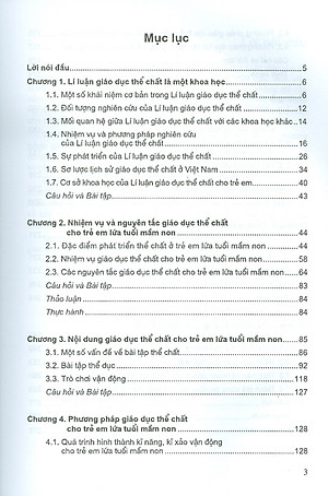 Giáo Trình Lí Luận Và Phương Pháp Giáo Dục Thể Chất Cho Trẻ Em Lứa Tuổi Mầm Non (Tái bản)