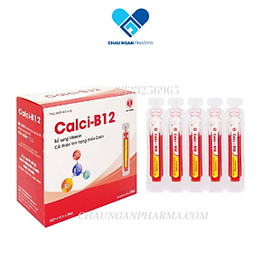 CALCI B12 Đại Uy (Hộp 20 ống nhựa)