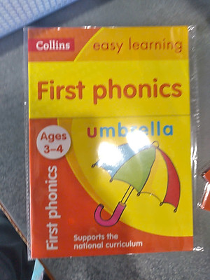 Collins Easy Learning Preschool - First Phonics Ages 3-4