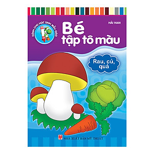 Combo Bé Tập Tô Màu (8 Tập) - Tái Bản