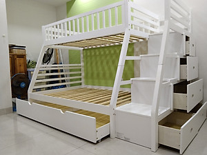 Giường Tầng chất lượng Juno Sofa Tầng trên 1m, Tầng dưới 1m4