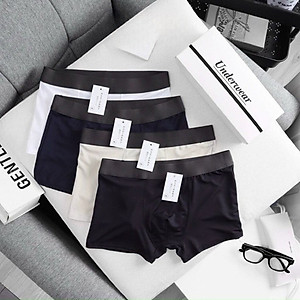 Quần lót nam, quần boxer nam cao cấp chất thun lạnh kháng khuẩn co giãn 4 chiều phong cách nam tính - BASIC
