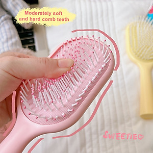 Lược Chải Tóc Chống Tĩnh Điện Massage Da Đầu PaKaSa - Hàng Chính Hãng