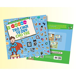 Bộ Sách Trò Chơi Tư Duy Cho Trẻ - Buke Buke (Combo/ Tùy Chọn Lẻ, EBM)  - Bản Quyền