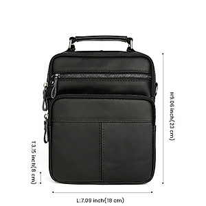 Túi đeo chéo nam DA BÒ THẬT phong cách mới  - BEE GEE DCN9240