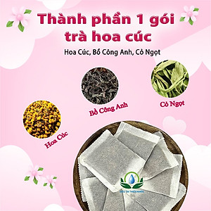 Trà Hoa Cúc hộp 30 x 3gram Túi Lọc của Siêu Thị Thiên Nhiên
