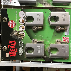 Bộ 4 khóa ổ khóa chống cắt REAL AC 65 chìa chủ Masterkey - MSOFT