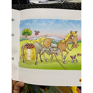 Combo 6 cuốn Truyện chữ to cho bé : Tập đánh vần tập đọc