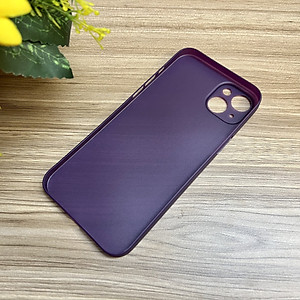 Ốp lưng Memumi dành cho iPhone 14 Plus siêu mỏng màu tím - hàng chính hãng