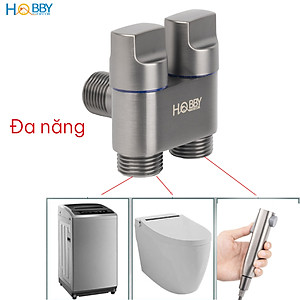 Bộ vòi xịt rửa toilet có van đa năng dây lò xo Hobby home decor VSR9