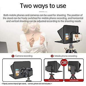 Máy nhắc chữ Teleprompter TC7 Lensgo Hàng Chính Hãng