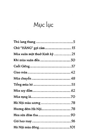 Sách Thú Lang Thang Người Hà Nội