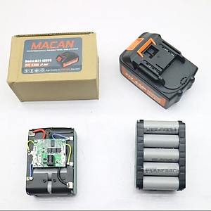 Pin Máy Khoan 21V MACAN 10 CELL dung lượng cao chân pin phổ thông