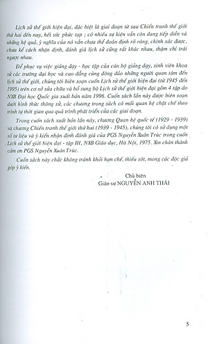 Lịch Sử Thế Giới Hiện Đại 