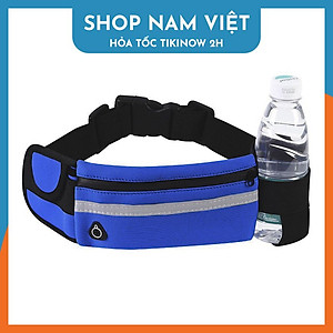Túi đeo hông, đeo bụng tập gym, chạy bộ có ngăn để chai nước - Chính Hãng NAVIVU