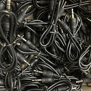 Dây cắm AUX 2 đầu 3.5 dùng kết nối Loa Bluetooth với Máy tính, Laptop, TV, cáp âm thanh, jack 3.5mm dài 50cm - Hàng nhập khẩu