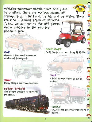Play With Sticker - Vehicles (Chơi Cùng Hình Dán - Phương Tiện)