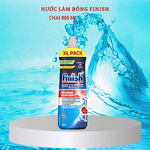Nước bóng 1150ml + 100 Viên rửa bát finish quantum 14 in 1