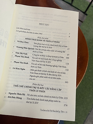 [Giải Cứu Sách] TÌM HIỂU XÃ HỘI VIỆT NAM THỜI LÝ - TRẦN - MaihaBooks