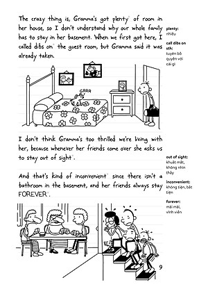 Nhật Ký Chú Bé Nhút Nhát song ngữ - Tập 15 - Diary of a Wimpy Kid - HG Books