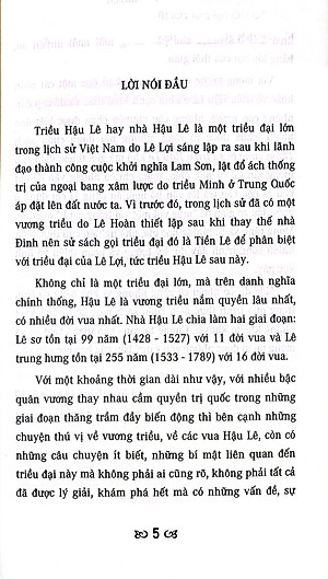 Thâm Cung Bí Sử Triều Hậu Lê