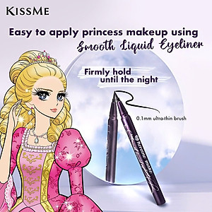 Bút Kẻ Mắt Nước Siêu Chống Trôi Nét Siêu Sắc Mãnh Kissme Heroine Make Smooth Liquid Eyeliner Super Keep (0.1 G)