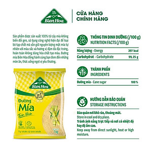Combo 2 Đường mía thiên nhiên Biên Hòa 1kg