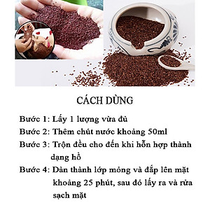 Mặt Nạ Đắp NGŨ HOA HẠT 200g Quyên Lara - Giúp Mờ Nám, Sạch Mụn, Tàn Nhang, Trắng Da, Cân Bằng Độ Ẩm Cho Da, Làm Mát Da, Chống Dị Ứng