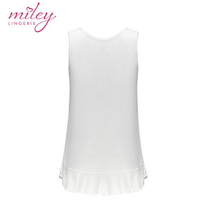 Đồ Mặc Nhà Nữ Sát Nách Thun Lụa Cao Cấp Natural Blow Miley Lingerie_DBC0201