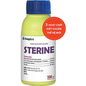 Dung dịch khử trùng sát khuẩn gia dụng và y tế Sterine