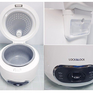 Nồi cơm điện cơ mini Lock n Lock 0.8L EJR426 - hàng chính hãng