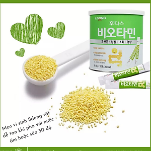Men vi sinh Ildong Foodis Hàn Quốc hỗ trợ tiêu hóa, hấp thụ dinh dưỡng, ngăn ngừa rối loạn tiêu hóa, Bổ sung vitamin và khoáng chất từ sữa non - OZ Slim Store