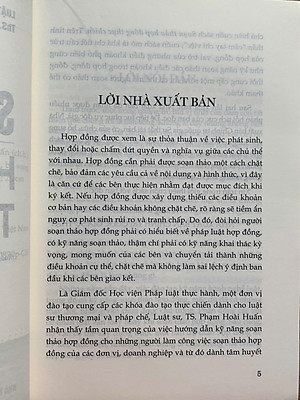 Soạn thảo hợp đồng thực chiến (Xuất bản lần thứ ba, có sửa chữa, bổ sung)