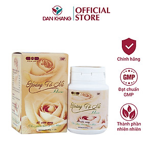 Hoàng Tố Nữ Dân Khang Hỗ Trợ Huyết Trắng, Phụ Khoa - Hủ 60 viên 300gram