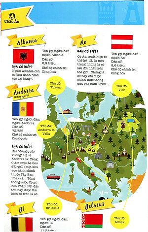 Sách Quốc Kỳ Và Quốc Gia - Bách Khoa Thư Larousse (Tái Bản 2020)