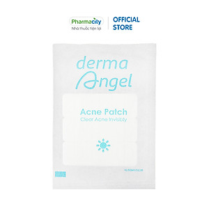Miếng dán mụn ban ngày và đêm Derma Angel (Hộp 12+6 miếng)
