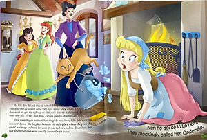 Cô Bé Lọ Lem Cinderella - Truyện Song Ngữ Anh - Việt