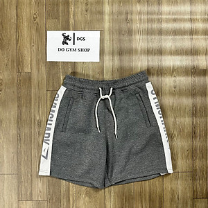 Quần thun ngắn nam tập gym DOGYMSHOP thun poly 2 da co giãn 4 chiều thoáng mát thoải mái khi chơi thể thao QGQL6