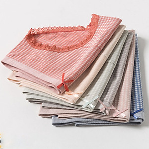 Combo 5 Chiếc Quần Lót Nữ Cotton Tăm Viền ren Xuất Nhật