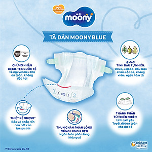 Tã Dán Cao Cấp Moony Nhật Bản L54 (54 Miếng )
