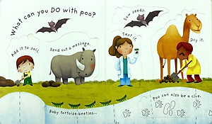 Sách Usborne What is poo?