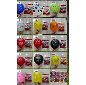 Bóng bay in các loại hình ngộ nghĩnh 50 quả