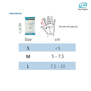 Nẹp ngón tay kín United Medicare (E01)