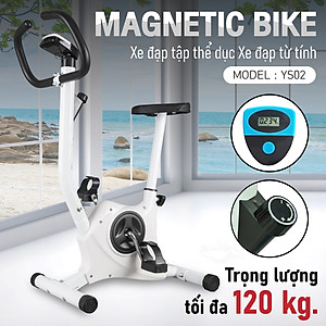 Bg Xe đạp tập thể dục trong nhà Mẫu YS02 WHITE (hàng nhập khẩu)