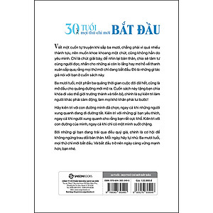 Sách 30 Tuổi - Mọi Thứ Chỉ Mới Bắt Đầu