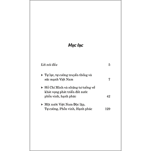 Sách Hồ Chí Minh Với Ý Chí Tự Lực, Tự Cường Và Khát Vọng Phát Triển Đất Nước Phồn Vinh, Hạnh Phúc
