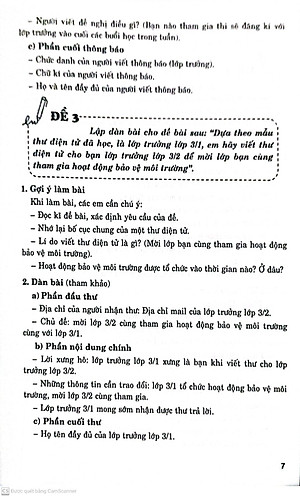 Sách Dàn Bài Tập Làm Văn 3 ( Theo Chương Trình GDPT Mới )
