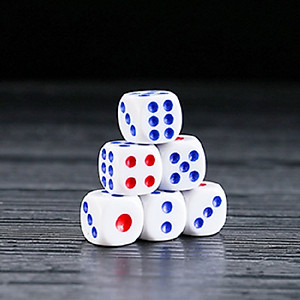 Bộ 6 Xúc Xắc Xí Ngầu Chất Lượng Cao