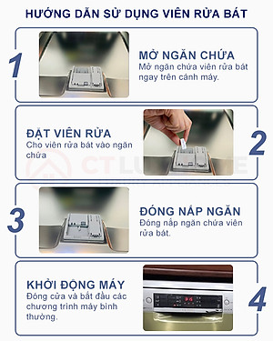 Viên rửa bát Hữu cơ Finish Ultimate Eco 0% 100 viên không mùi chất tẩy rửa- BA LAN